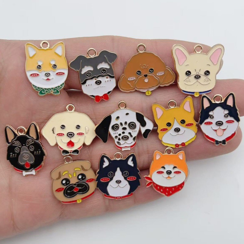 12pcs cartoon pet spotted dog  - Event Party avis et prix