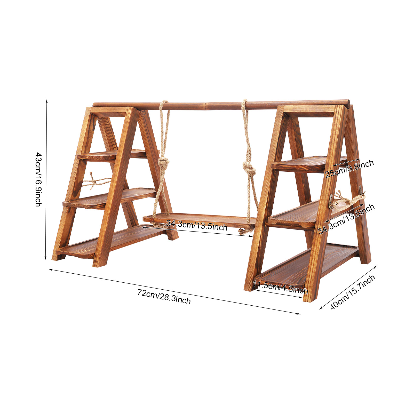 Wooden 3 Tier Cupcake Stand wi - Cupcake Stand Tier avis et prix