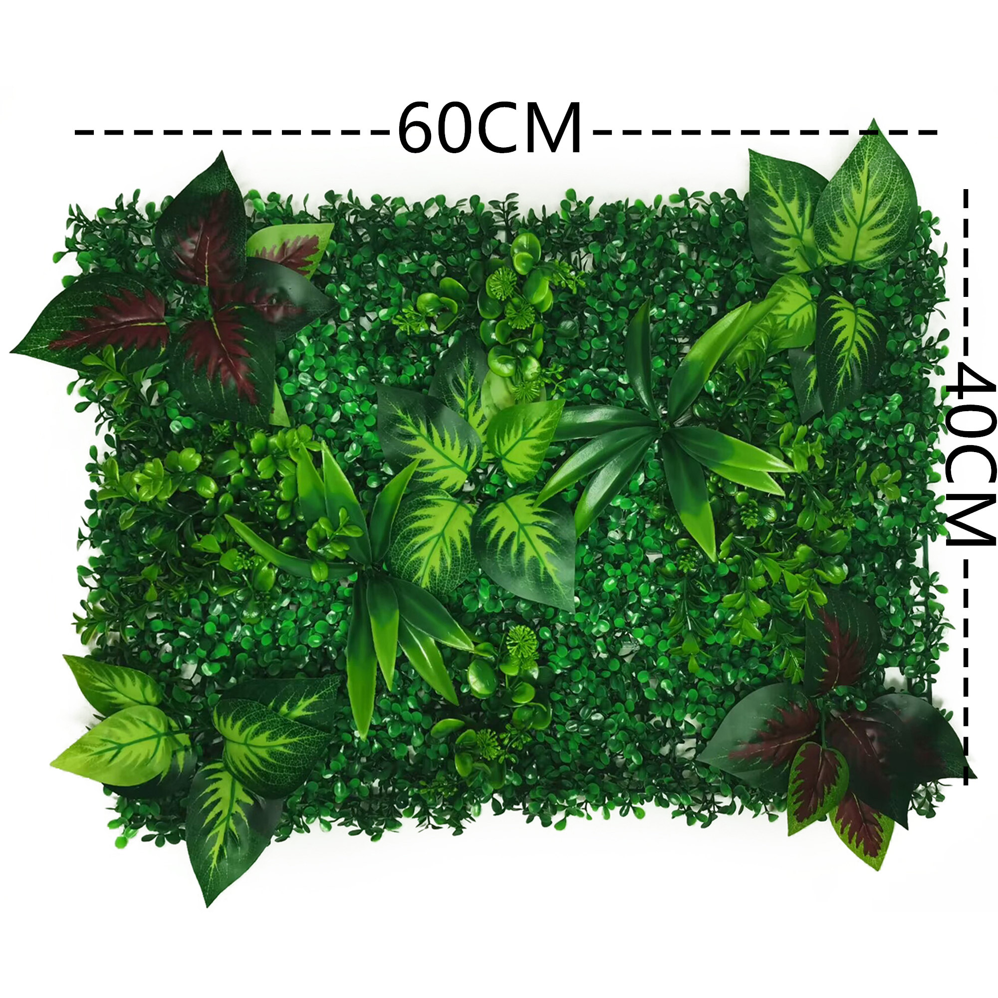 15.7*23.6 Inch Artificial Plan - Flower Wall Panel avis et prix
