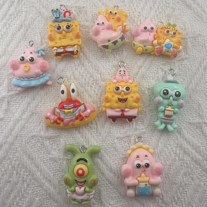10pcs cartoon resin pendant, D - Event Party avis et prix