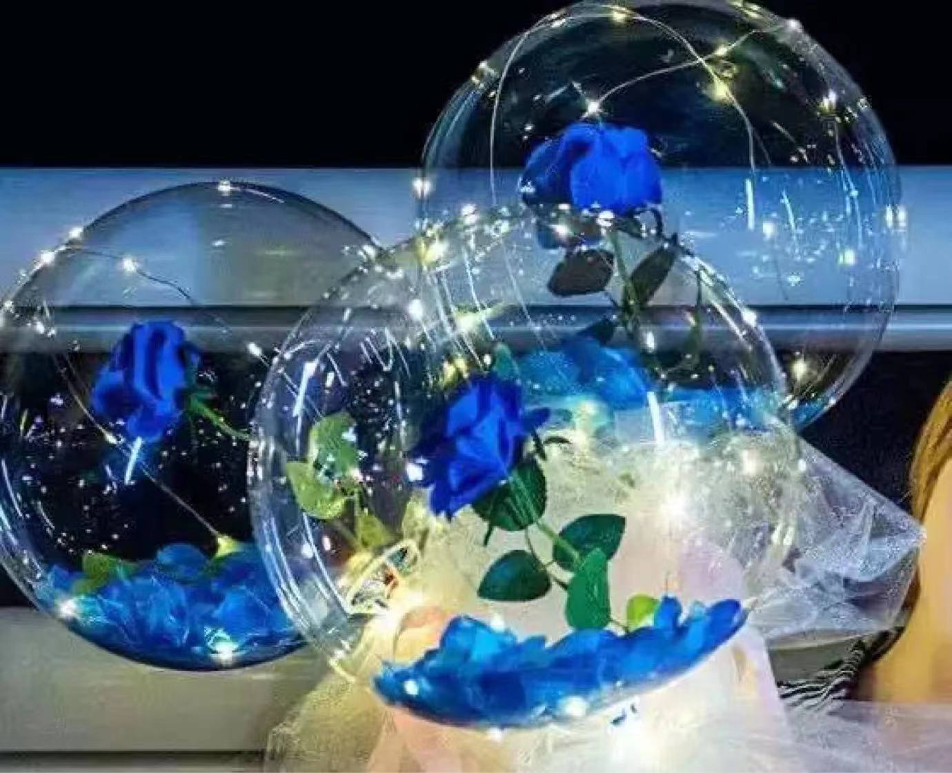 LED Luminous Balloon Rose Bouq - Led Balloon Light avis et prix