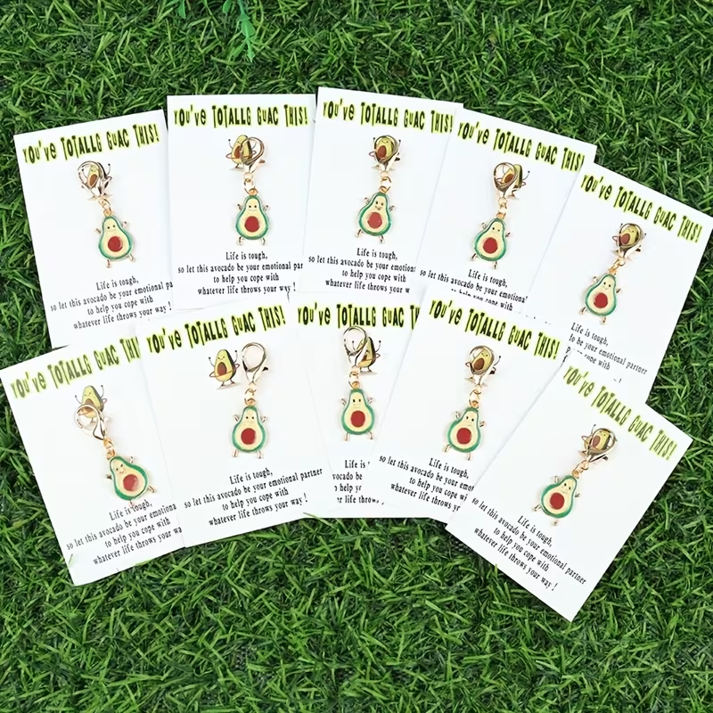 10 Charming Avocado Keychains  - Event Party avis et prix