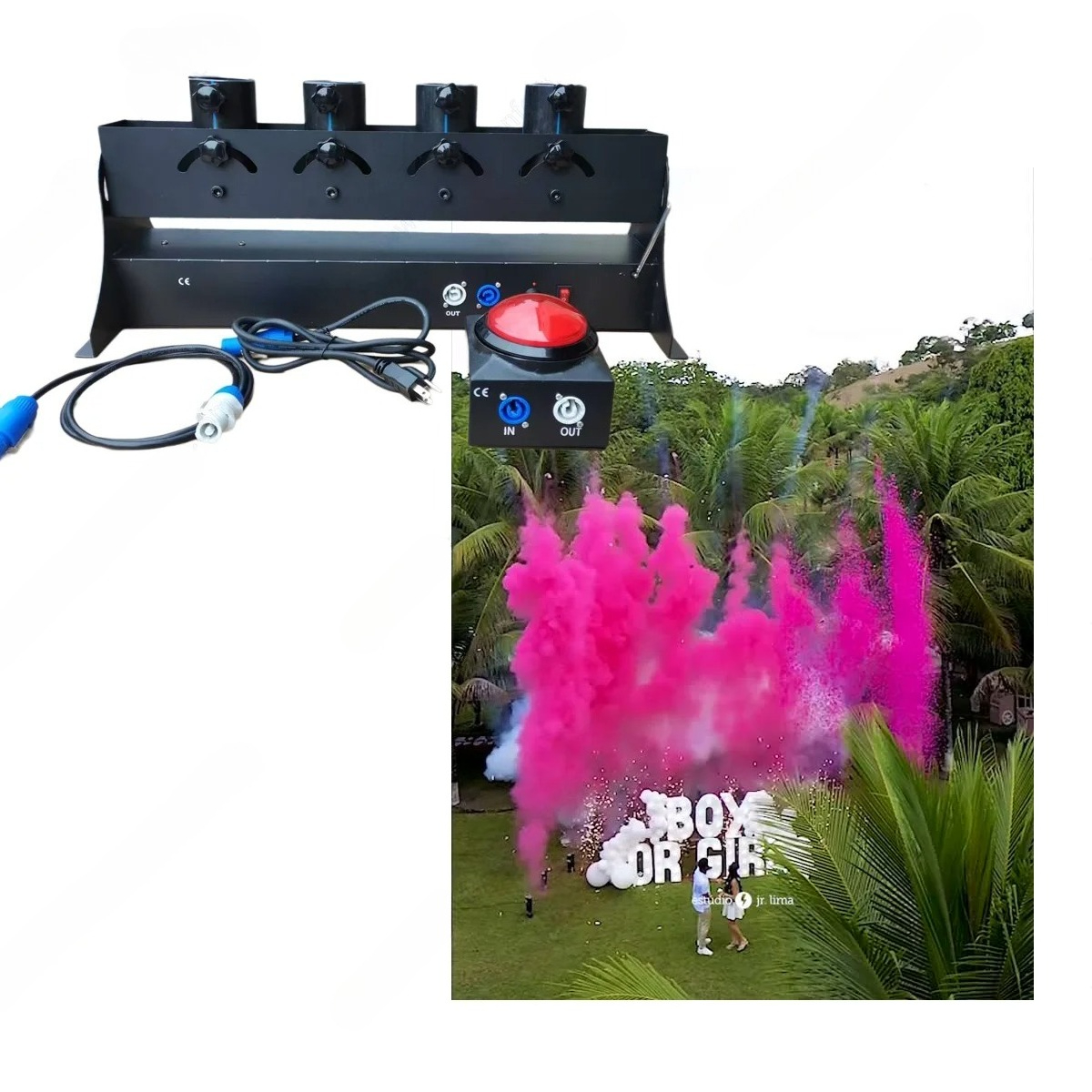 Baby Shower TNT Electronic Spr - Confetti Cannon Tube avis et prix