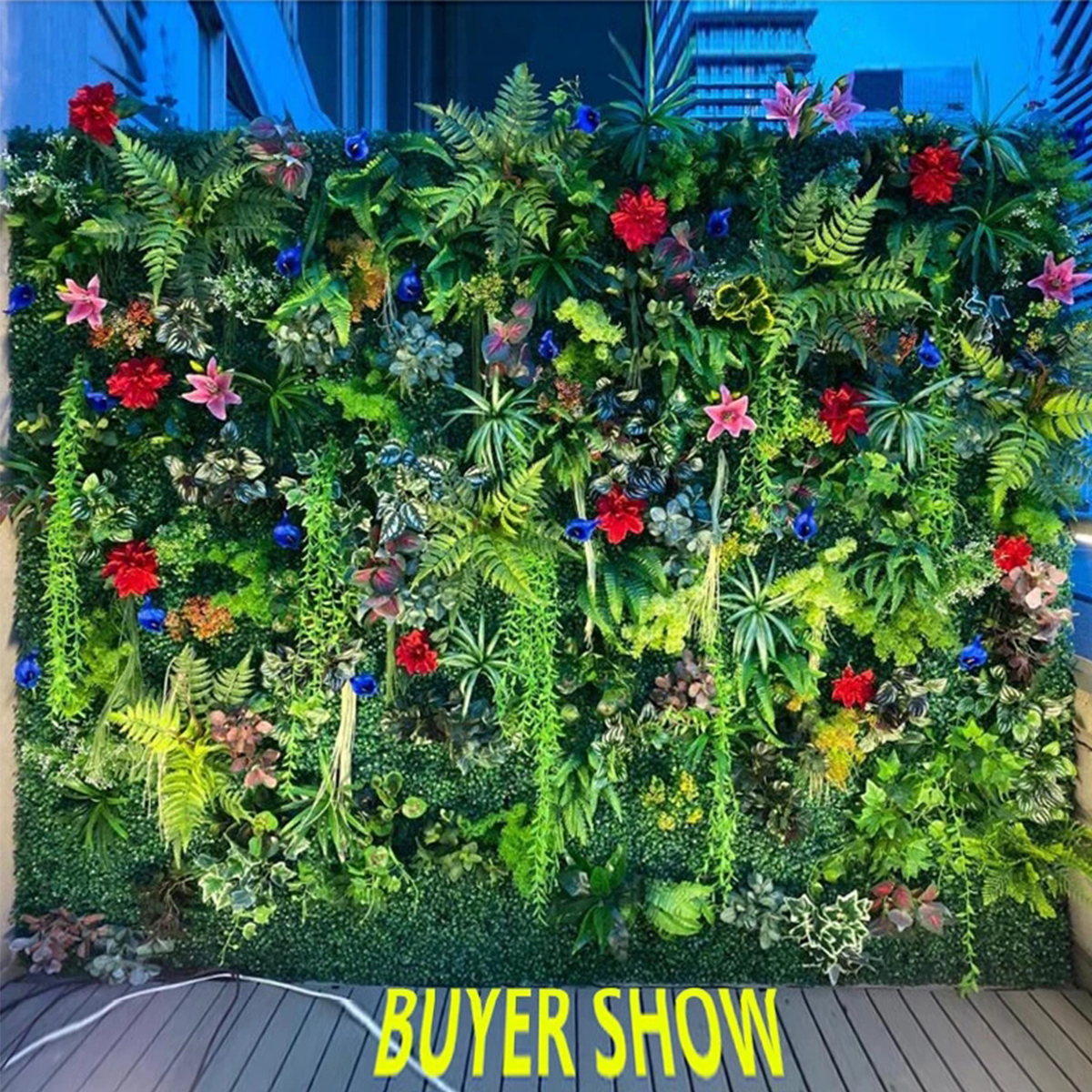 Artificial Plant Wall Reusable - Flower Wall Panel avis et prix