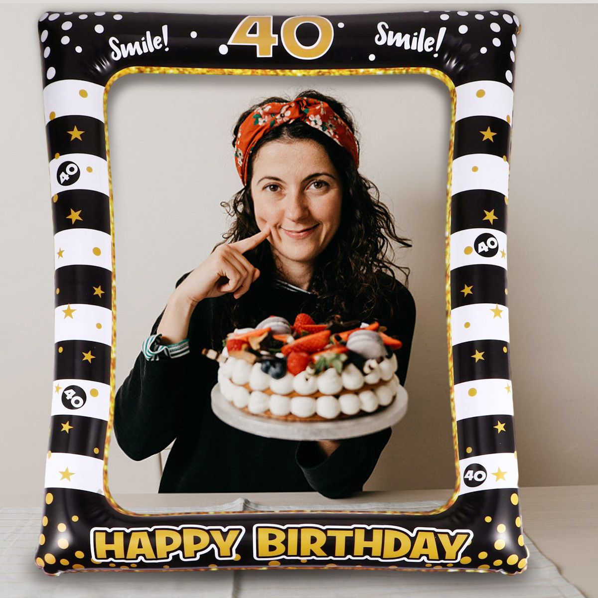 Birthday Photo Frame Prop Part - Photo Booth Frame avis et prix