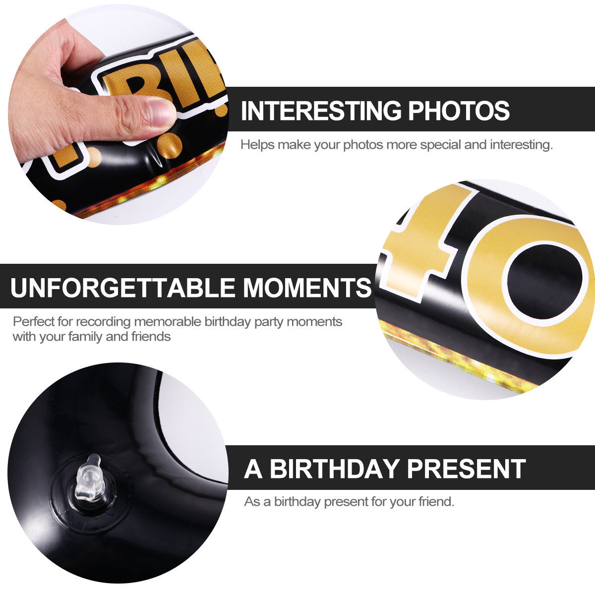 Birthday Photo Frame Prop Part - Photo Booth Frame avis et prix
