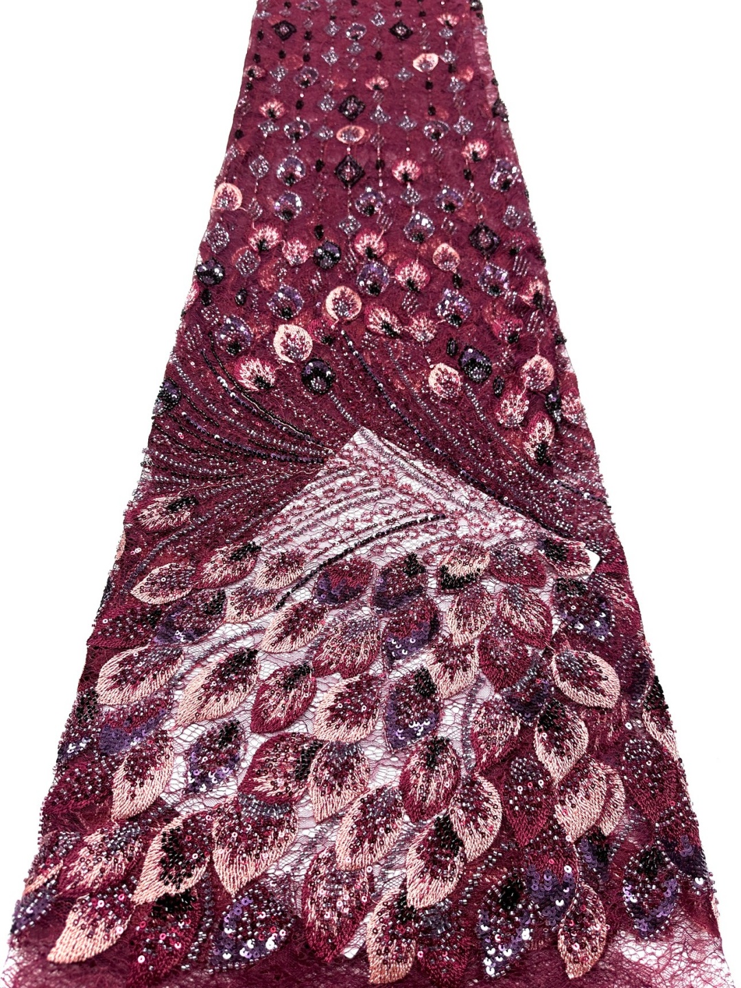 5 Yard Luxury African Fabric f - Glitter Tablecloth avis et prix