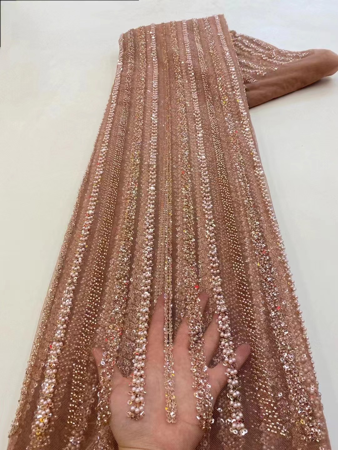 High Quality African Nigerian  - Glitter Tablecloth avis et prix