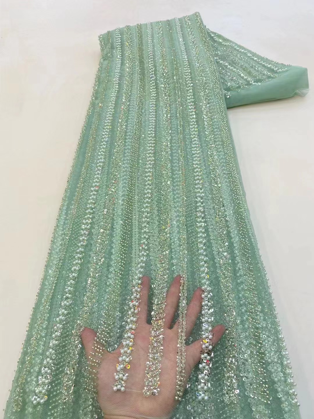 High Quality African Nigerian  - Glitter Tablecloth avis et prix