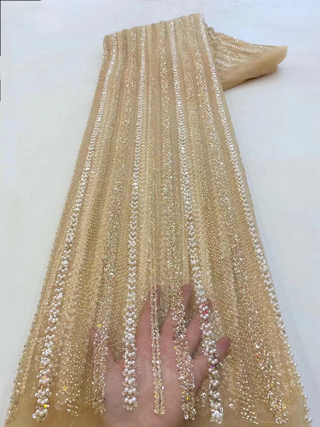 High Quality African Nigerian  - Glitter Tablecloth avis et prix