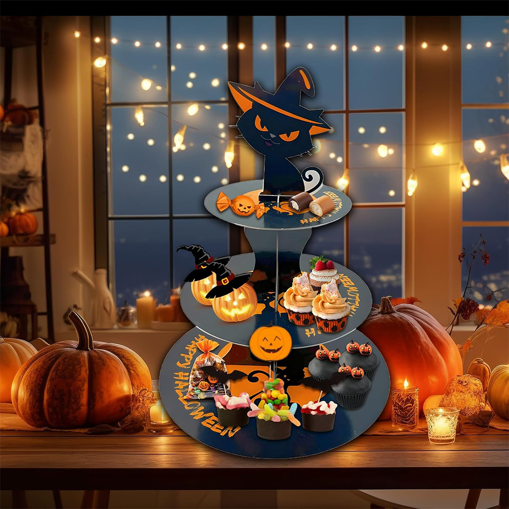 Halloween Cake Stand Pumpkin B - Cupcake Stand Tier avis et prix