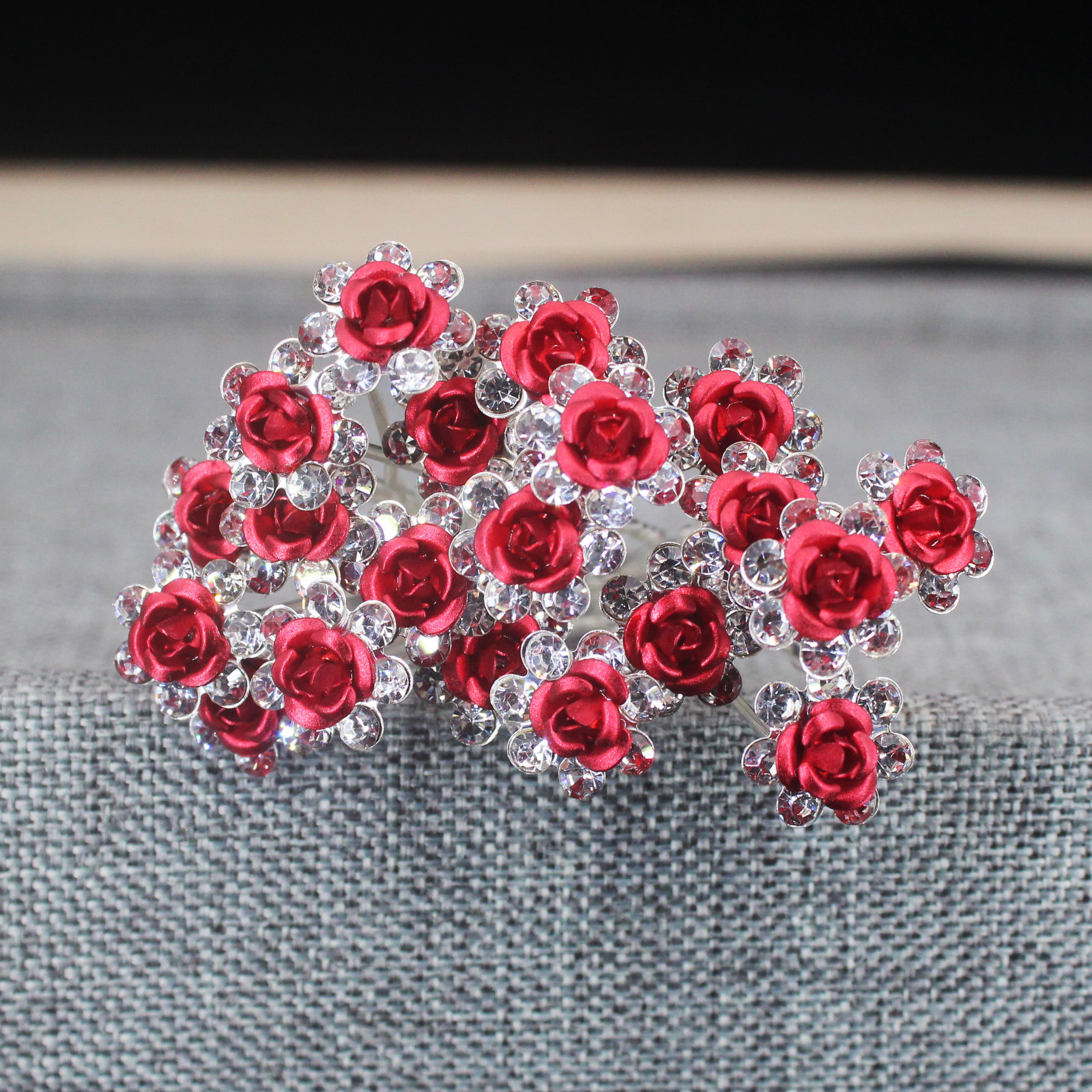 20PCS Rose Flower Rhinestone H - Event Suppliers avis et prix