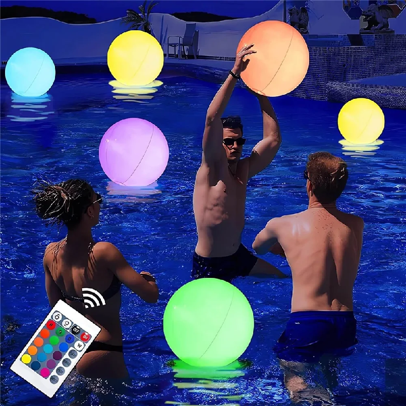 1pc 40CM Solar Powered Floatin - Led Balloon Light avis et prix
