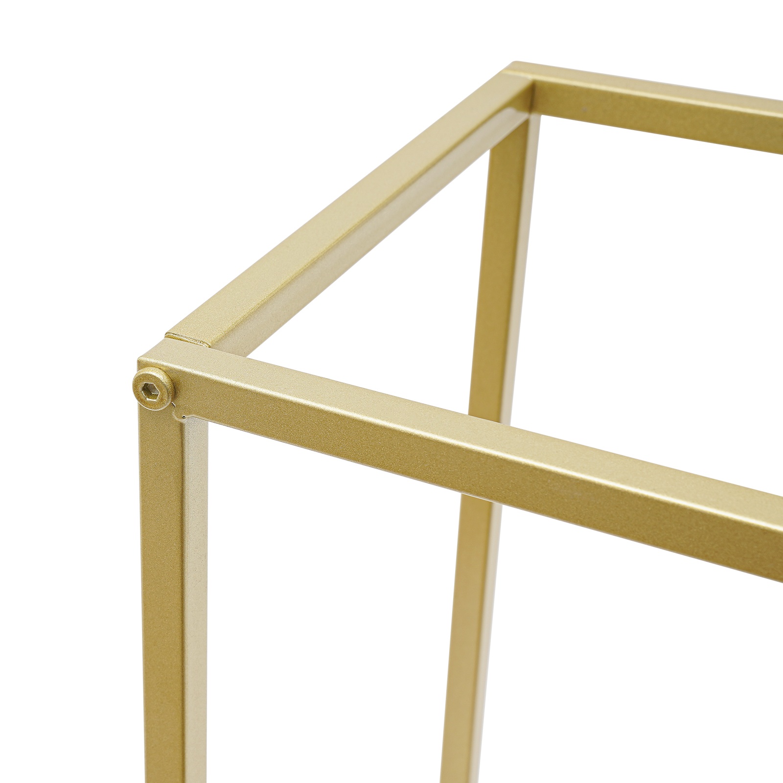 Gold Metal Square Floral Frame - Photo Booth Frame avis et prix